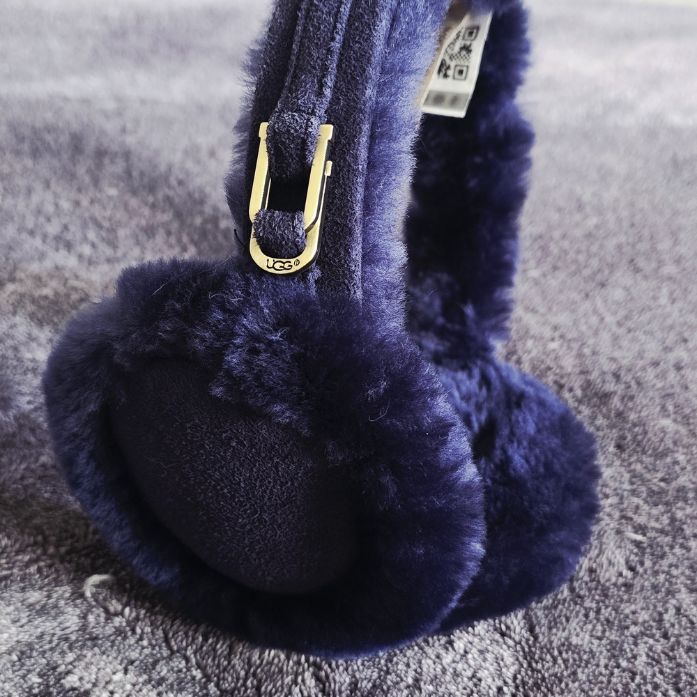 UGG Women's Deep Blue Earmuffs